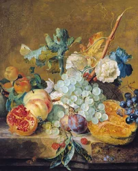 Blomster og frugt