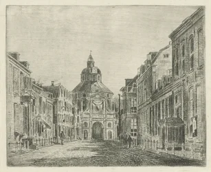 Udsigt over Wittevrouwenpoort i Utrecht