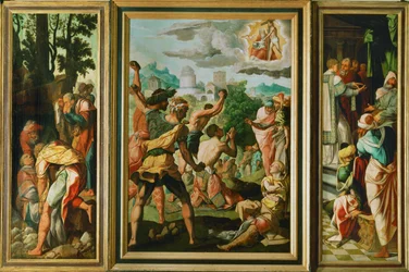 Polyptykon af St. James Major og St. Stephen,