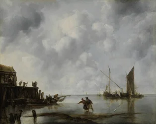 Fiskerbåde i ro, 1651.