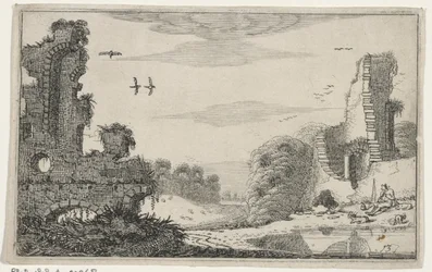 Herder ved en ruin Ruiner (serietitel) (serietitel)