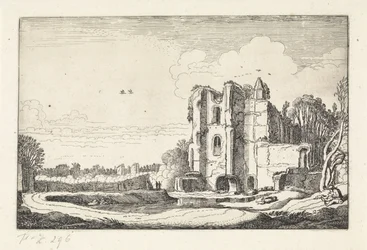 Ruinerne af Brederode kasteel Slot Landskaber (serietitel) Amenissimae aliquot requculae (serietitel)