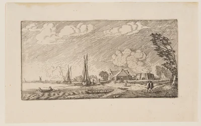 Lime-Kiln i stormvejr, fra Six Landscapes