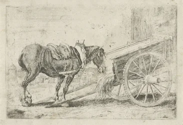 Hest med vogn Dyr (serietitel) Zoographiam (serietitel)