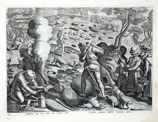 Jagtkaniner, illustration fra 