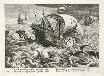 Hunting Sea Creatures, plade 84, illustration fra 
