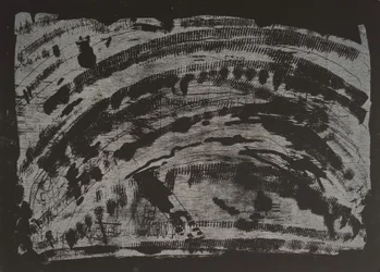 Poisoned Earth II, 2013 (træsnit med motorsav)
