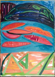 Vi er kun ubesejrede (II), 2007 (olie på lærred)