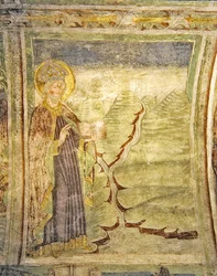 Gud adskiller landet fra vandet, 1490