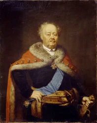 Portræt af grev Franciszek Ksawery Branicki 1730-1819, 1818