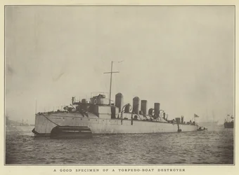 Et godt eksemplar af en torpedobåds destroyer