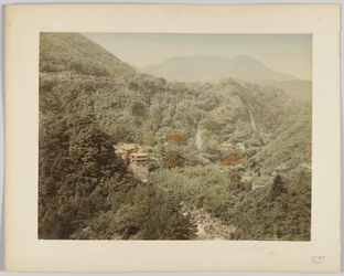 Udsigt fra Miyanoshita, Kanagawa-præfekturet, Japan