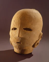 Haniwa-figur, ca. 300-600 e.Kr. (terracotta)