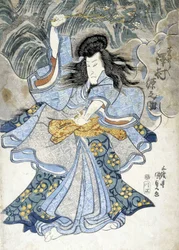 Japansk tryk: vrede, n.d.