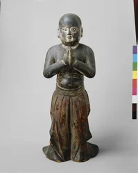 Prince Shotoku i en alder af to, ca. 1300 (Træ med polykrome, bjergkrystal indlagte øjne)