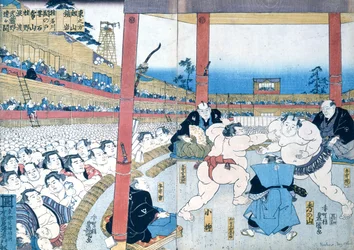 Traditionel brydning i Japan: Sumobrydere,