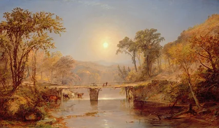 Indian summer ved Delawarefloden, 1882