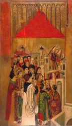 Apparition of Saint Michel at the Chateau Saint Angedani