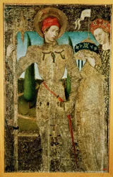 Sankt Georg og prinsessen, panel af et alter