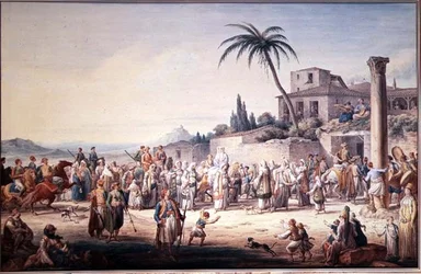 Et ægteskab i Athen, ca. 1776