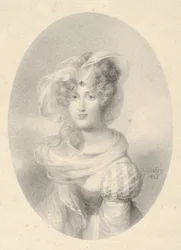 Portræt af Madame Ditte-Harmite