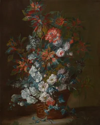 Blomster i en kurv 1695 (olie på lærred)