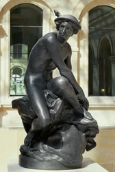 Merkur sætter sine bevingede sandaler på, Paris