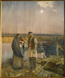 The end of the day (maleri på lærred)