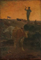Die Kühe nach Hause rufen