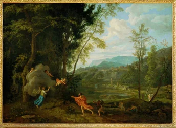 Jupiter og Io (maleri på lærred)