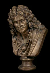 Bronzebuste af Moliere