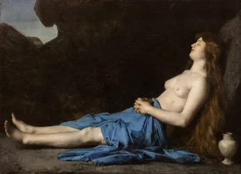 Madeleine i ørkenen,1873-74 (olie på lærred)
