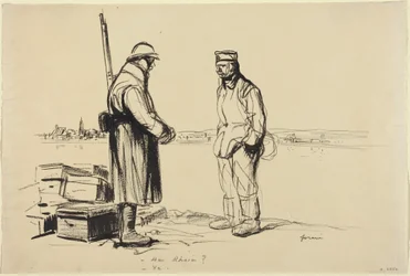 -Am Rhien -Ya., ca. 1918 (blæk på papir)