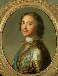 Tsar Peter den Store (maleri på lærred)