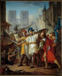 Hundredårskrig: "" Entrée de l