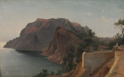 Capri, ca. 1845 (olie på stof)