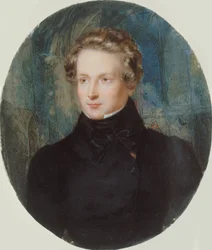 Portræt af Victor Hugo 1802-1885, 1822.