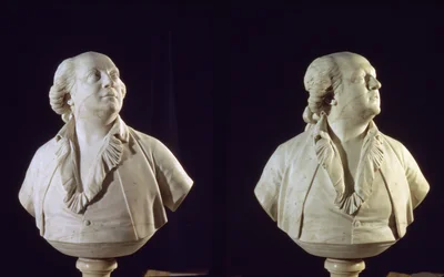 Portrætbuste af Giuseppe Balsamo (1743-95), kaldet greven af Cagliostro (marmor)