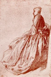 Studie af en ung kvinde, 1913
