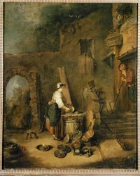 The cook (maleri på lærred)