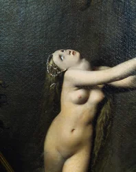Figur Angelica, detalje af Roger gratis Angelica