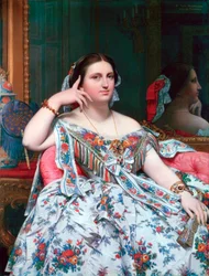 Madame Moitessier, 1856