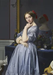 Portræt af Comtesse d