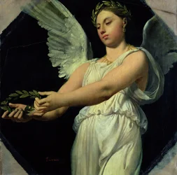 Undersøgelse af sejren i forbindelse med Homers apotheose, 1826-27