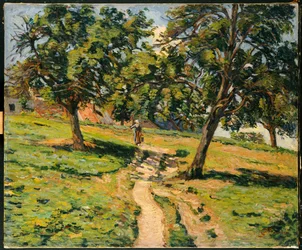 Sti ved Damietta, ca. 1886