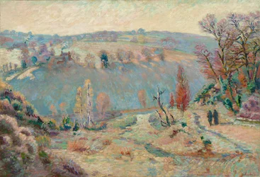 Sédelle-dalen ved Pont Charraud: White Frost, ca. 1903-1911.
