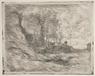 A Souvenir of Ostia, originalt aftryk 1855, trykt i 1921.