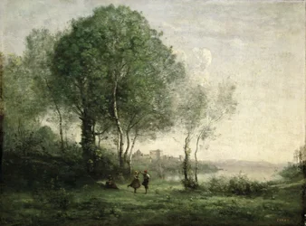 Castel Gandolfo, dansende tyrolske fårehyrder