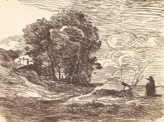 Digterens bolig La Demeure du poete, 1871.