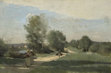Vej ved vandet, c.1865?-70